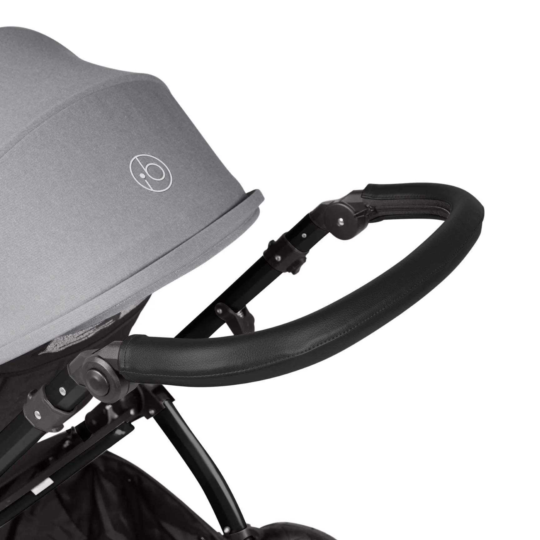 Ickle Bubba Stomp Luxe 2 in 1 Premium Pram - Black/Pearl Grey/Black