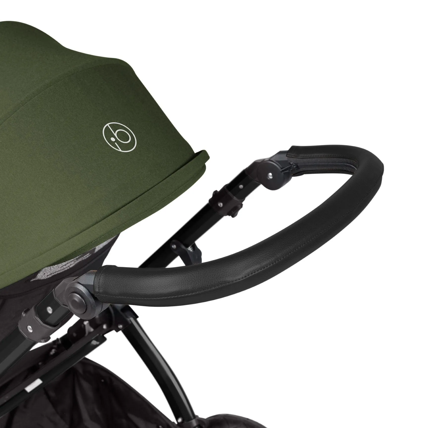 Ickle Bubba Stomp Luxe 2 in 1 Premium Pram - Black/Woodland/Black