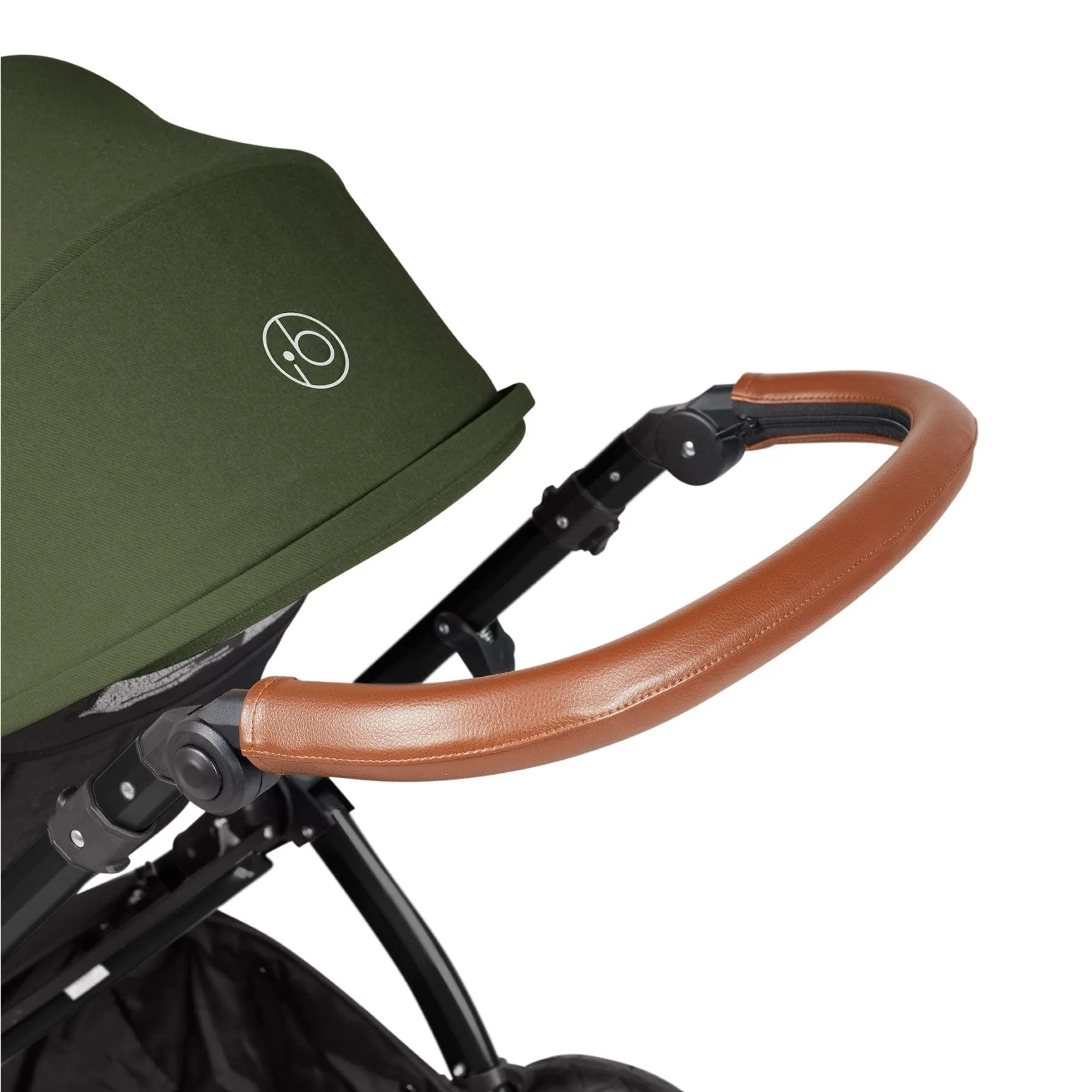 Ickle Bubba Stomp Luxe 2 in 1 Premium Pram - Black/Woodland/Tan