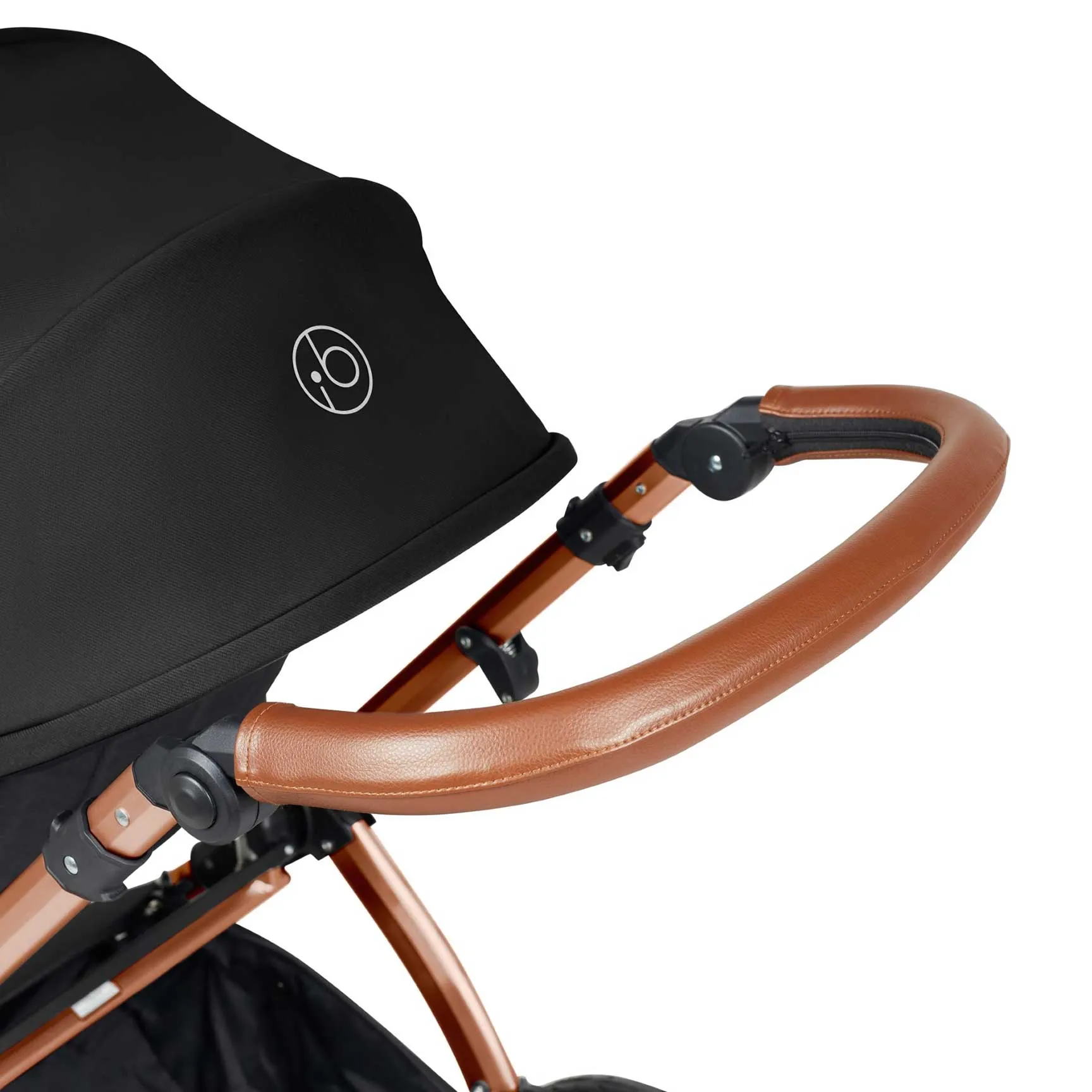 Ickle Bubba Stomp Luxe 2 in 1 Premium Pram - Bronze/Midnight/Tan