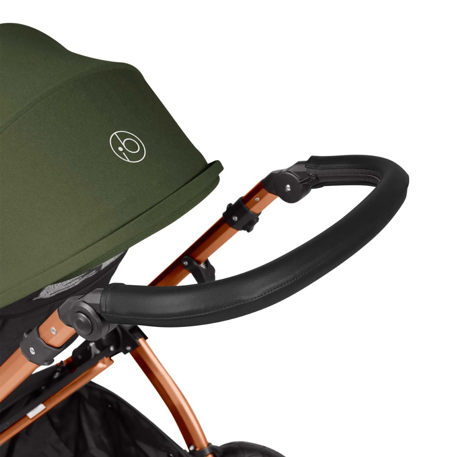 Ickle Bubba Stomp Luxe 2 in 1 Premium Pram - Bronze/Woodland/Black