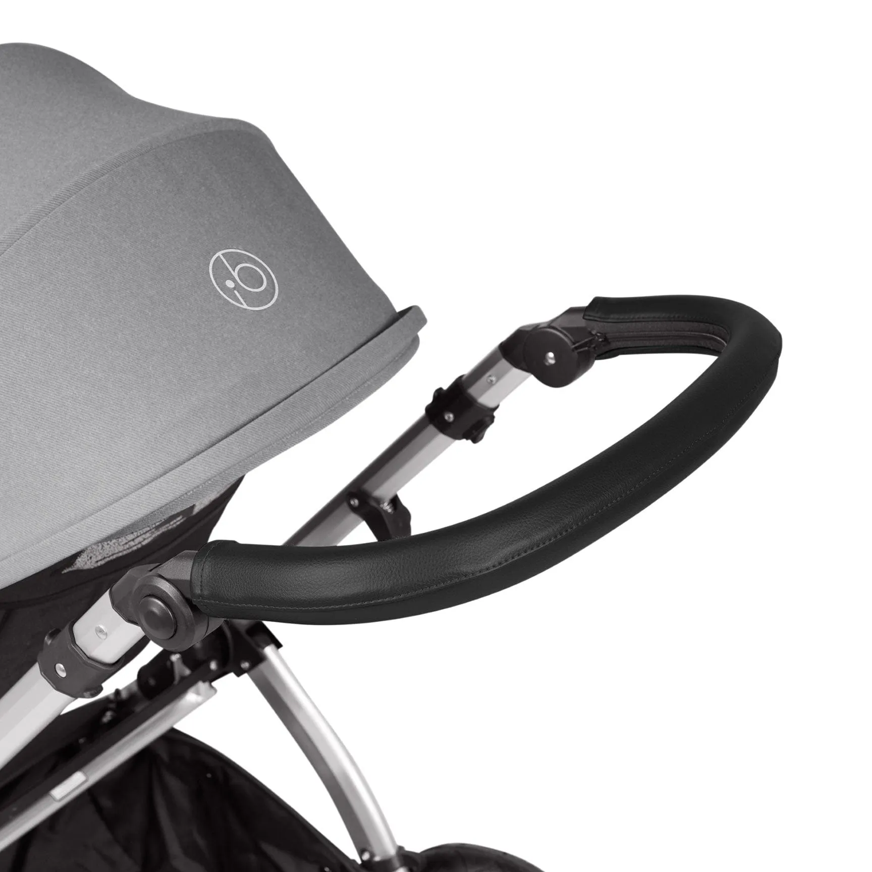 Ickle Bubba Stomp Luxe 2 in 1 Premium Pram - Silver/Pearl Grey/Black
