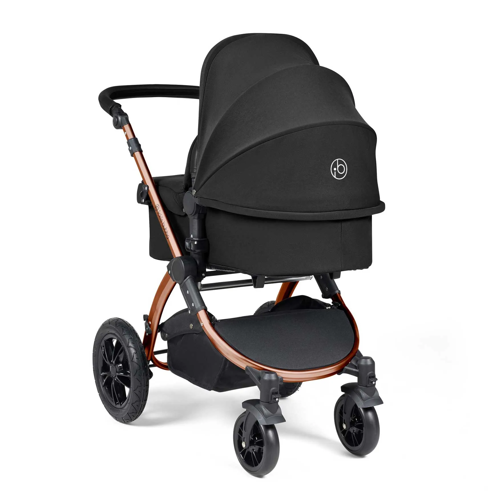 Ickle Bubba Stomp Luxe 2-in-1 Premium Pushchair in Bronze/Midnight/Black