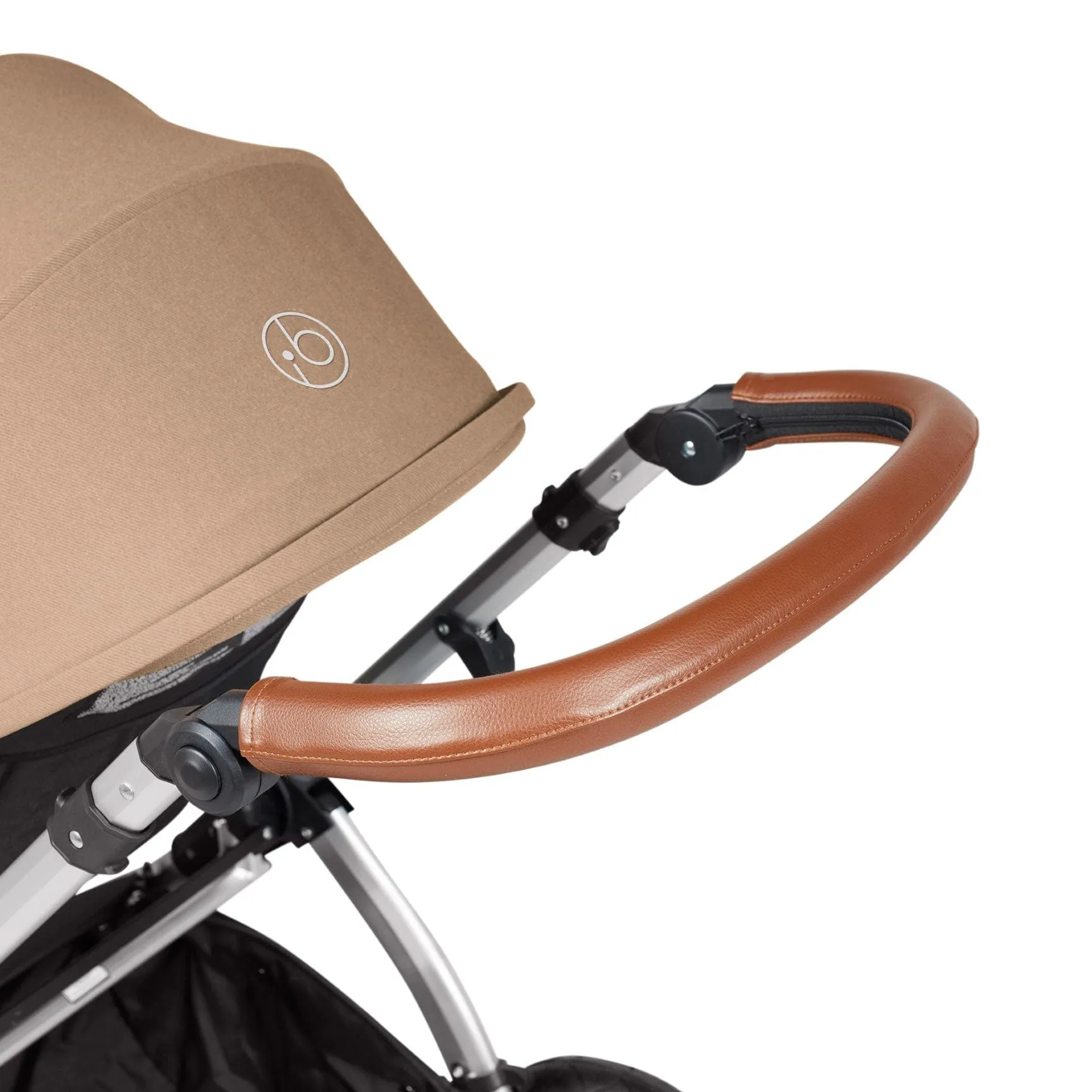 Ickle Bubba Stomp Luxe 2-in-1 Premium Pushchair in Silver/Desert/Tan