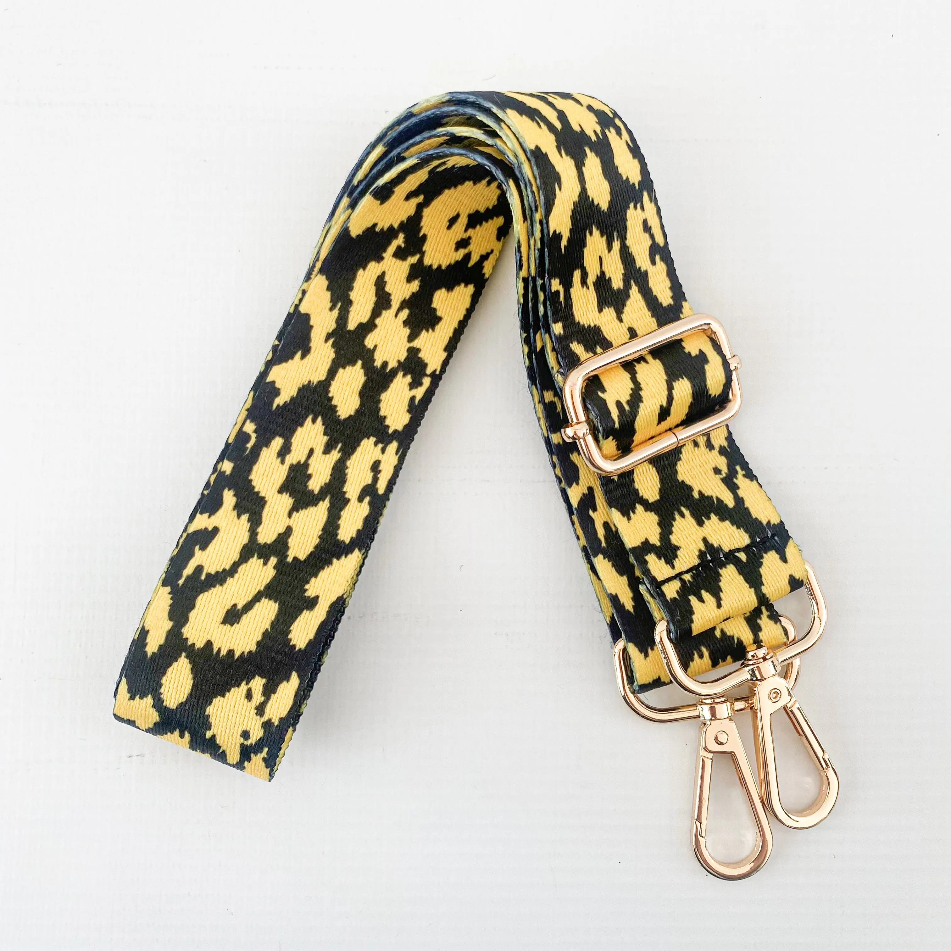 Jaggered Tote Bag Straps (Gold Metal)