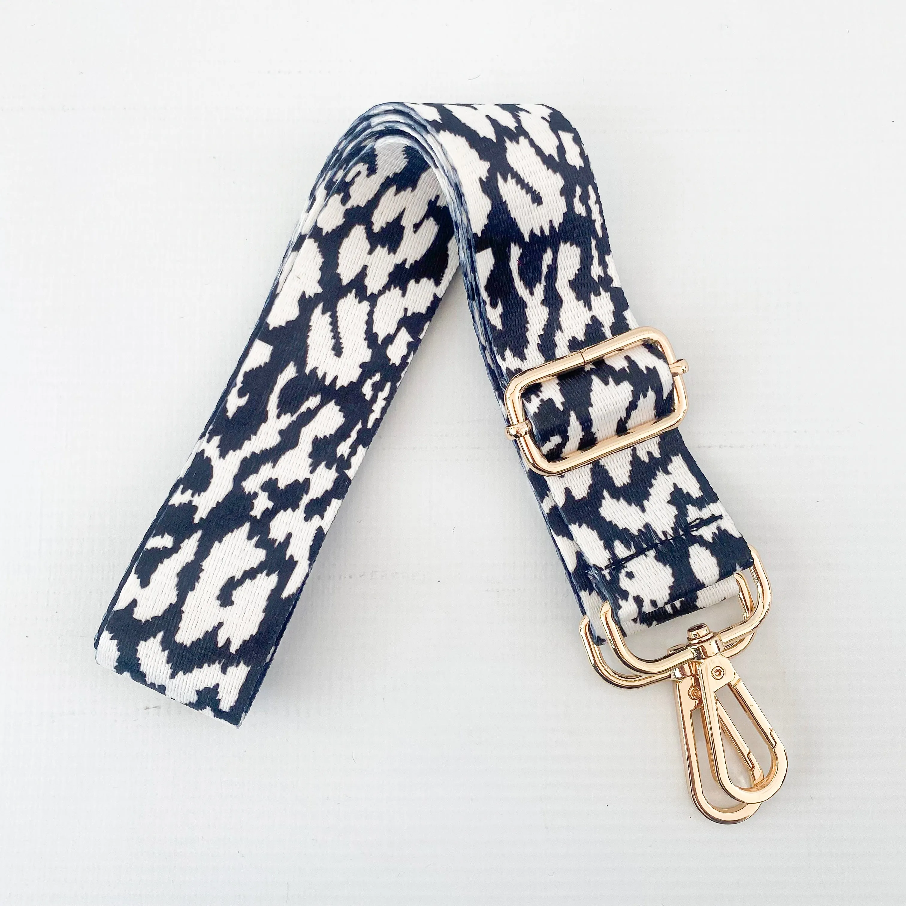 Jaggered Tote Bag Straps (Gold Metal)