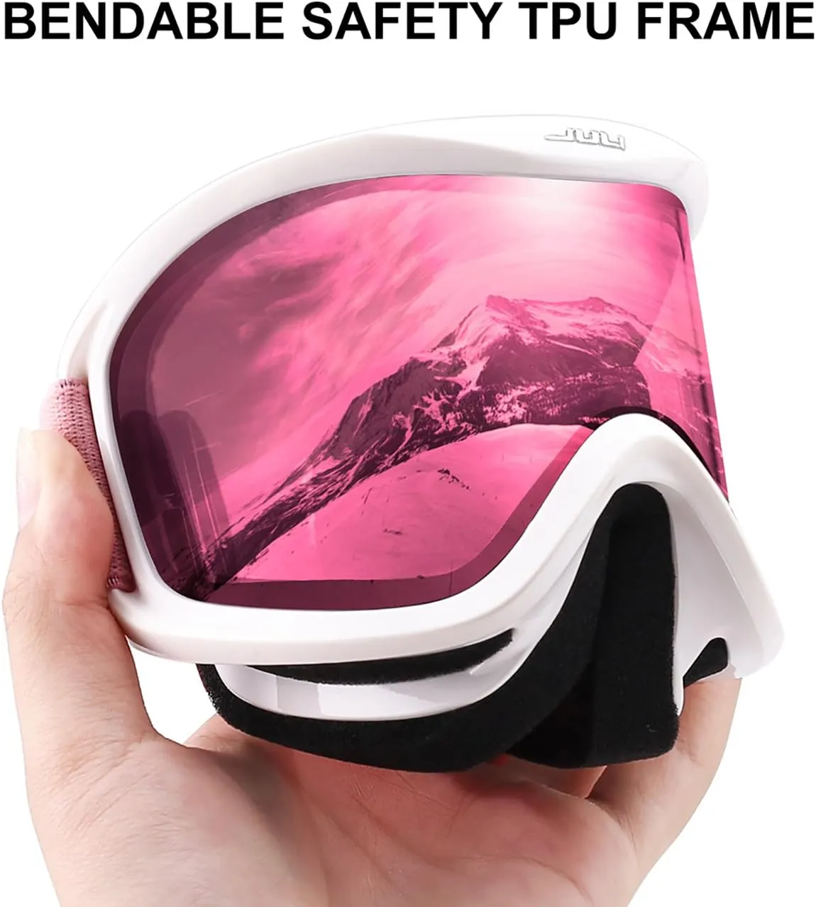 Juli Ski Goggles,Snow Snowboard Goggles Men Women Snowmobile Skiing Skating