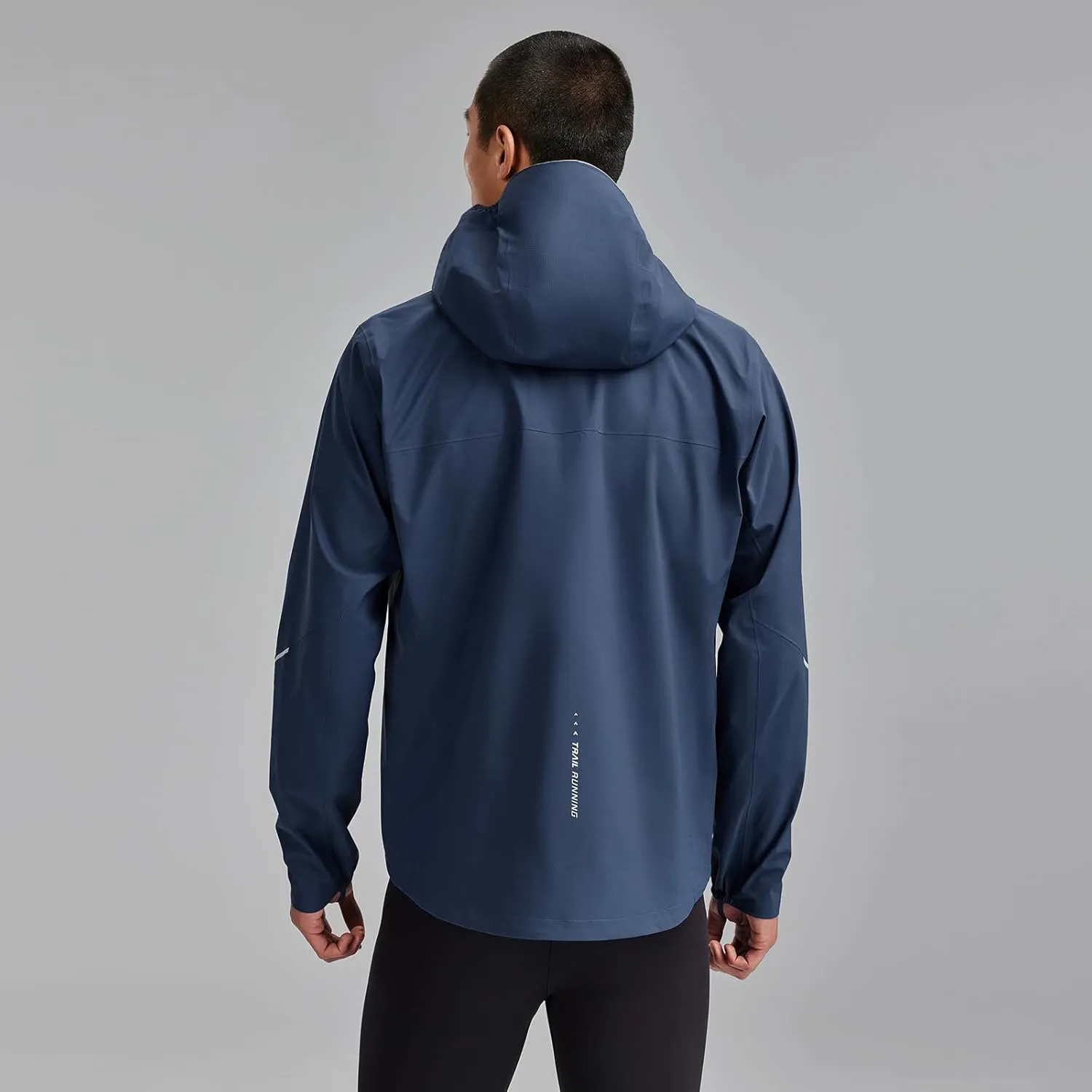 KAILAS Men's Running Jacket Lightweight Windrunner Hooded Track Jacket Packable Outdoor Windproof Rain Shell Athletic