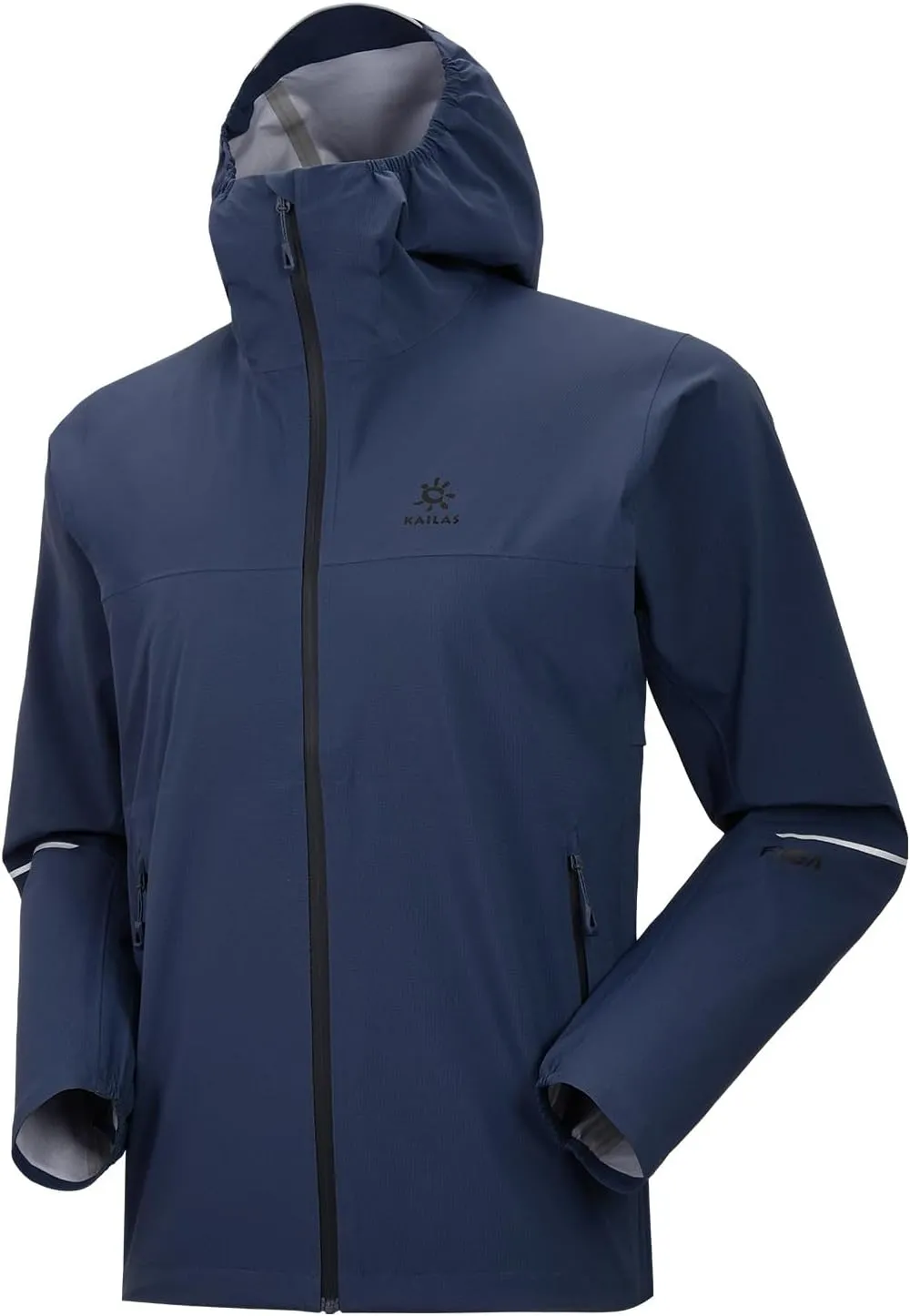 KAILAS Men's Running Jacket Lightweight Windrunner Hooded Track Jacket Packable Outdoor Windproof Rain Shell Athletic