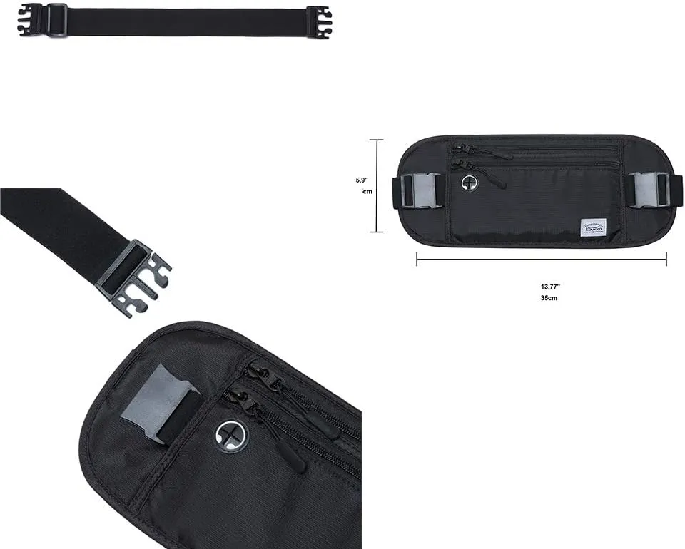 KAUKKO Laptop Outdoor Backpack, Traveling Rucksack Fits 15.6 Inch Laptop [5-11-BLACK2PC]