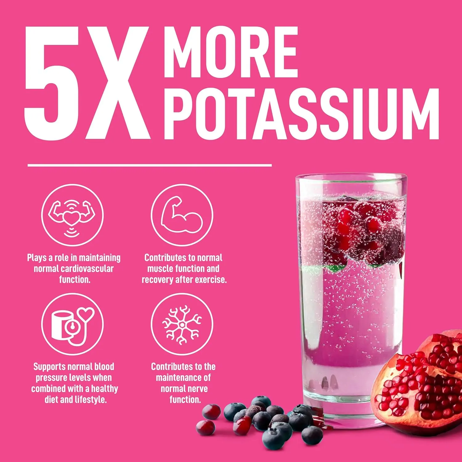 Keppi Blueberry Pomegranate Electrolytes Powder Packets – 30 Sugar Free Hydration Packets, Keto-Friendly Hydration Packet Perfect for Travel, Gym, and Everyday Refreshment