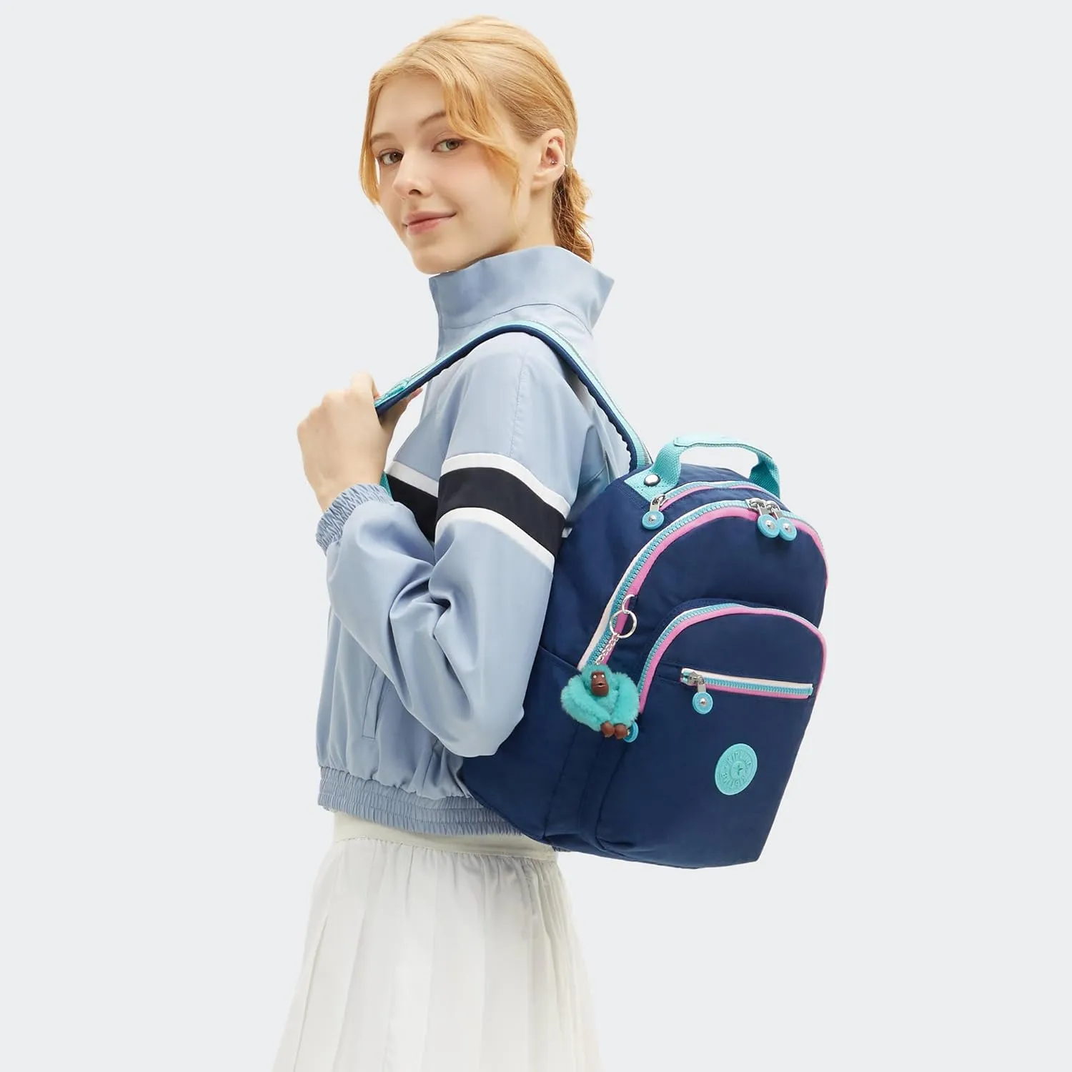 Kipling Women's Seoul Small Bts Tablet Backpack, Durable, Padded Shoulder Straps with Tablet Sleeve