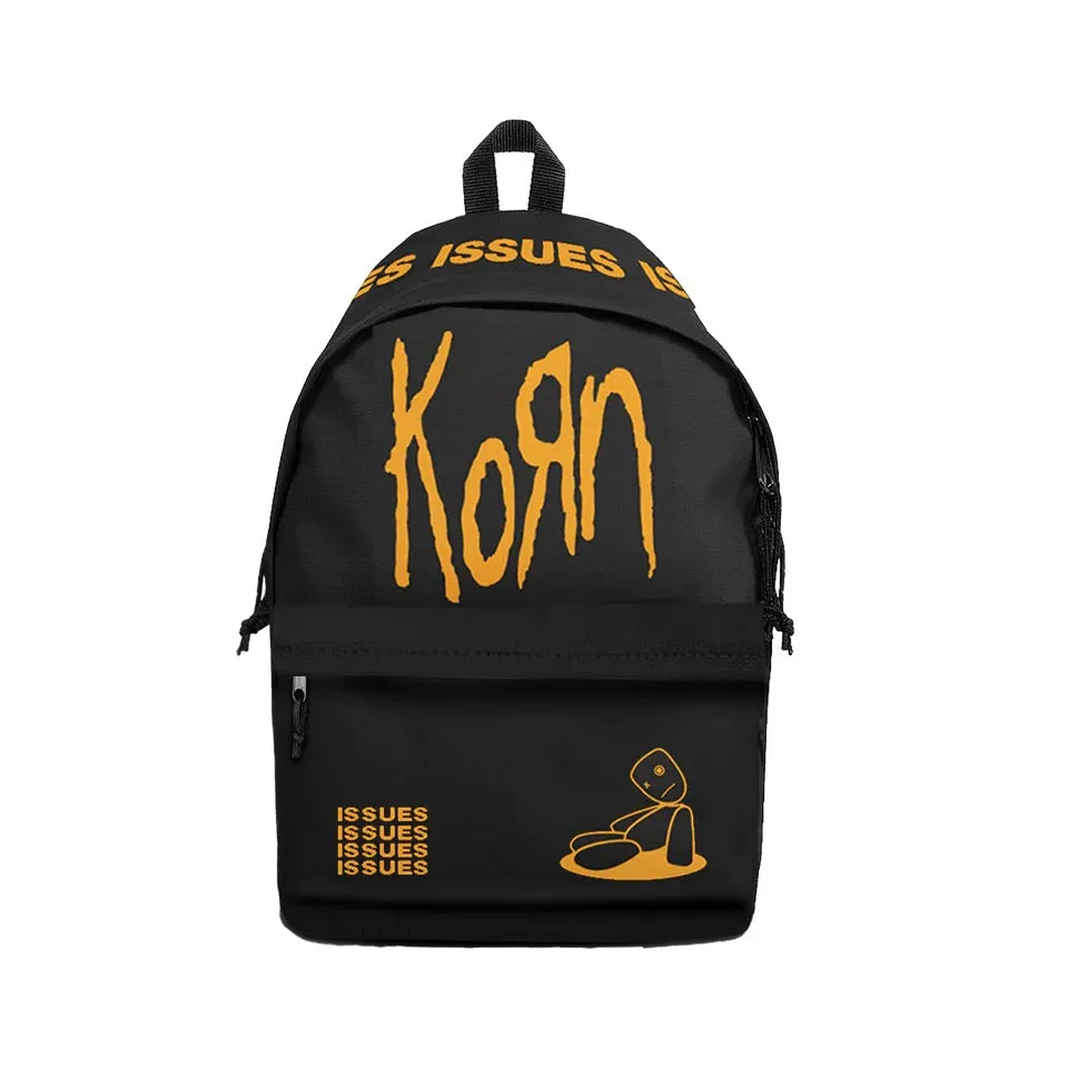 KORN - ISSUES DAYPACK  BACKPACK - ROCKSAX