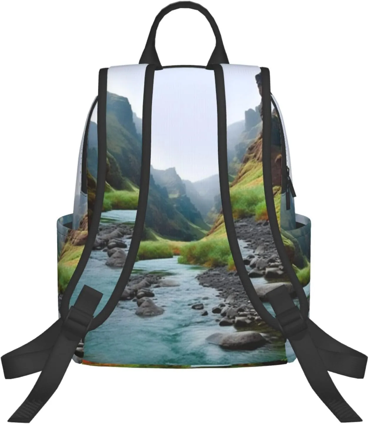 Laptop Backpack 14.7 Inch with Compartment Valley Rivers Laptop Bag Lightweight Casual Daypack for Travel