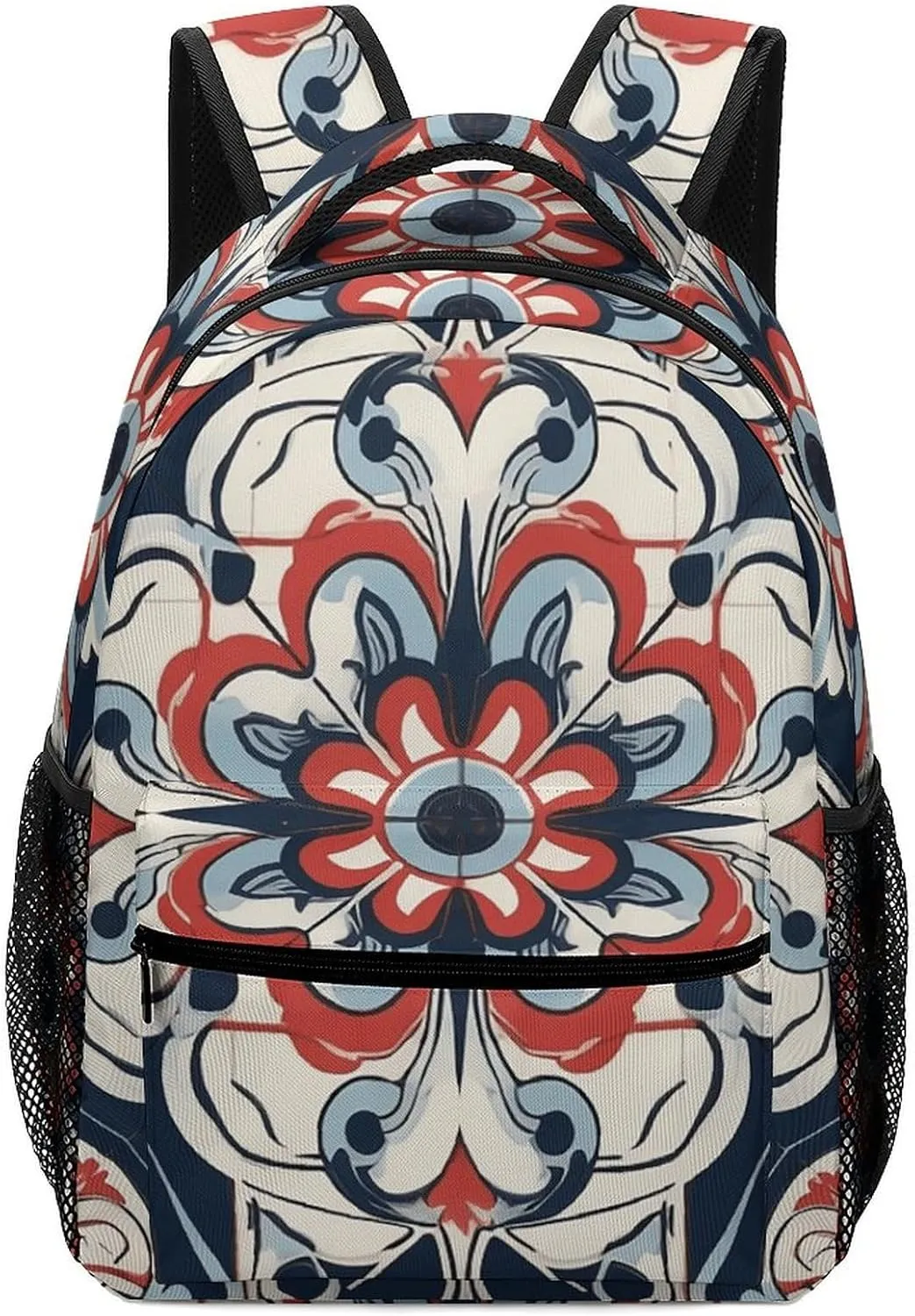 Laptop Backpack for Men Women Lightweight Daypack with Compartment Rucksack Complex Patterns Laptop Bag
