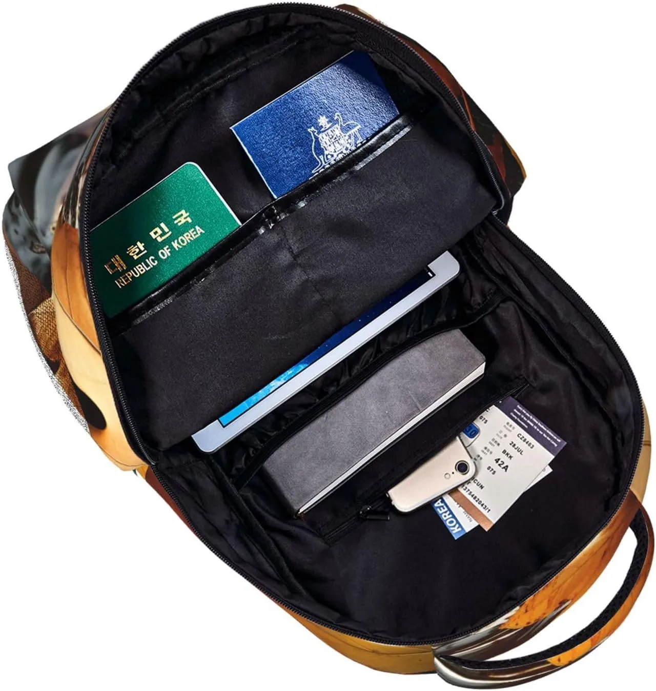 Laptop Backpack for Men Women Lightweight Travel Backpack Fall Leaves Daypack Laptop Bag for Travel