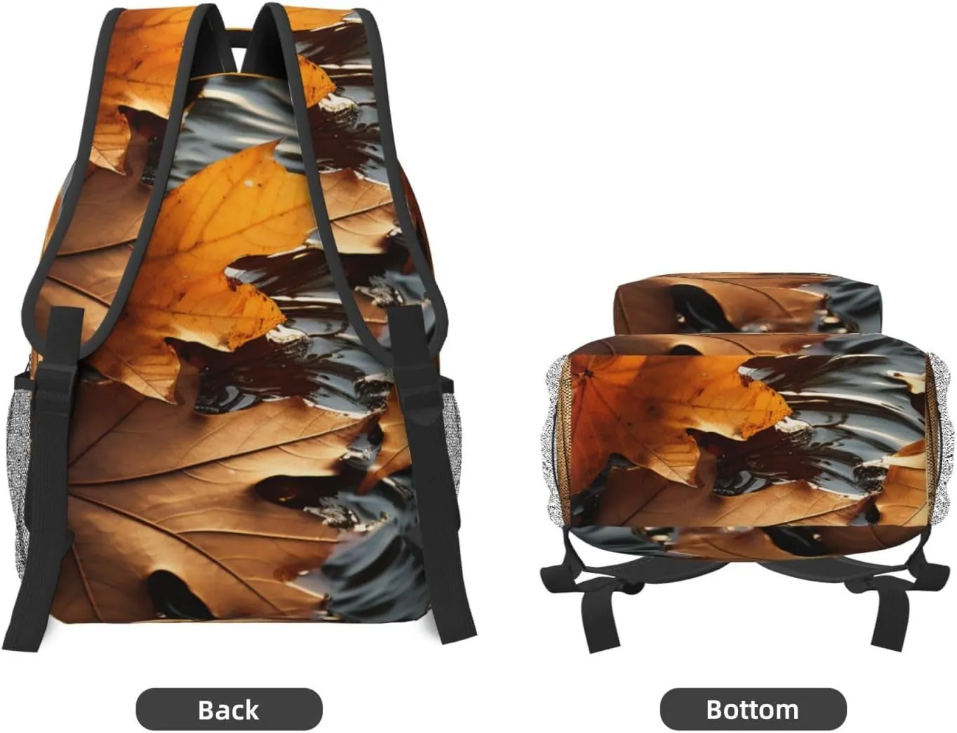 Laptop Backpack for Men Women Lightweight Travel Backpack Fall Leaves Daypack Laptop Bag for Travel