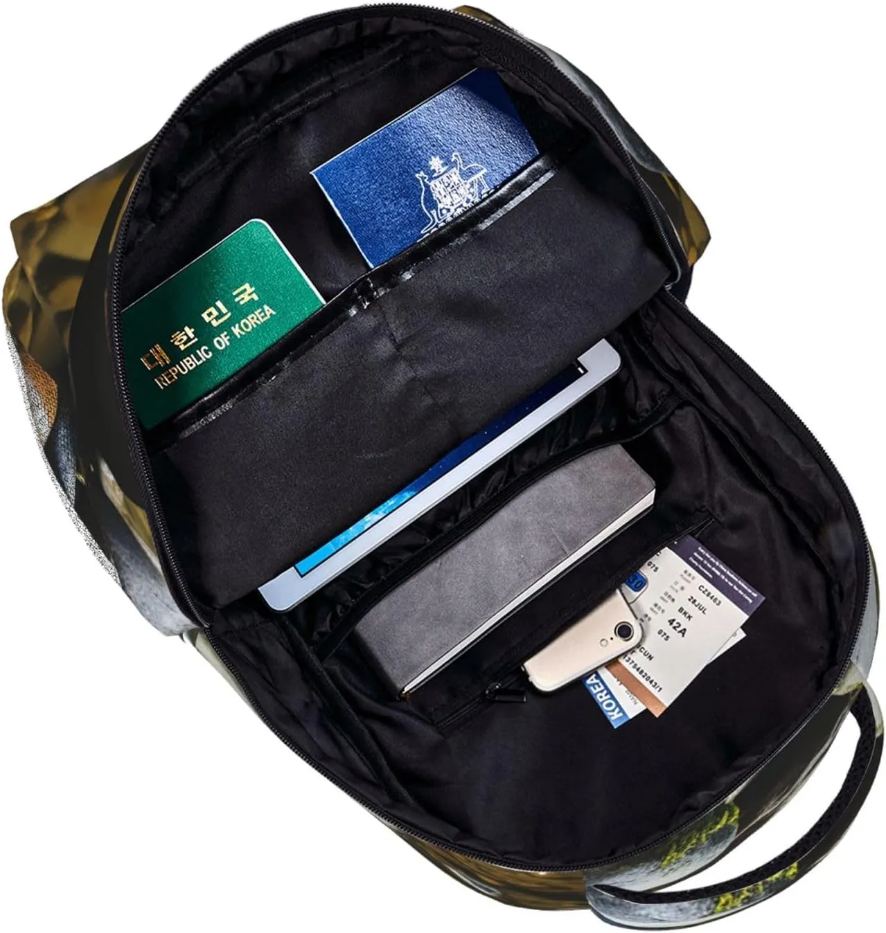 Laptop Backpack for Men Women Lightweight Travel Backpack Stream stones Daypack Laptop Bag for Travel