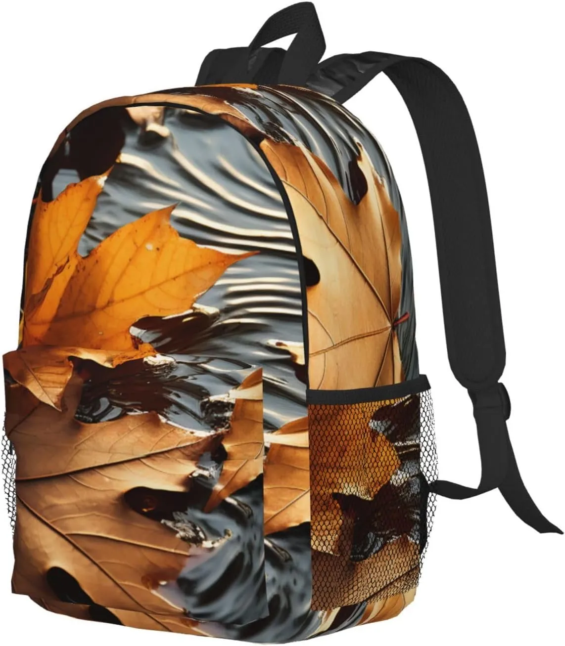Laptop Backpack Lightweight Backpack for Men Women Daypack Fall Leaves Laptop Bag Casual Backpack for Travel