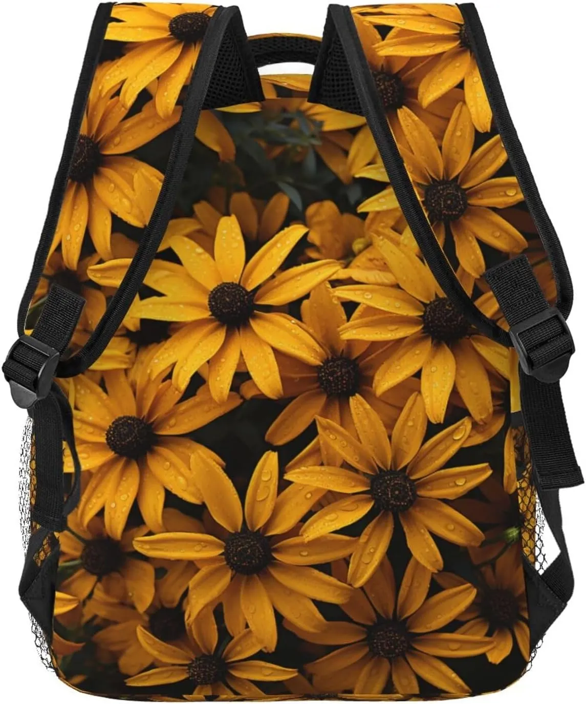 Laptop Backpack Lightweight Daypack for Men Women Rudbeckia Backpack Laptop Bag for Travel Hiking