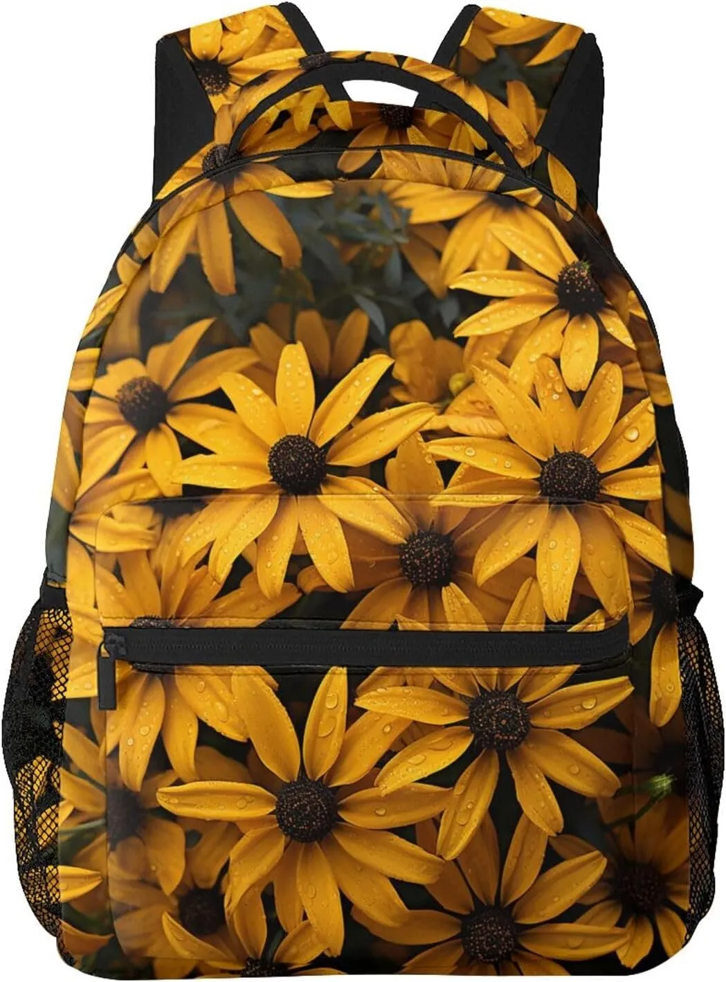 Laptop Backpack Lightweight Daypack for Men Women Rudbeckia Backpack Laptop Bag for Travel Hiking