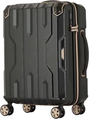 LEGEND WALKER SPATHA Hardside Expandable Luggage, Carry-On, 21-inch, Black, 5109-46-BK