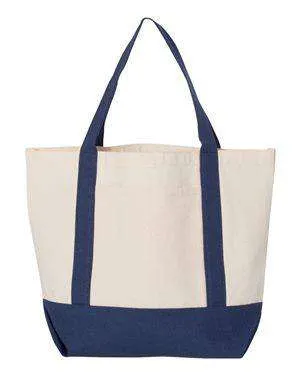 Liberty Bags Small Canvas Boat Tote Bag - 8867