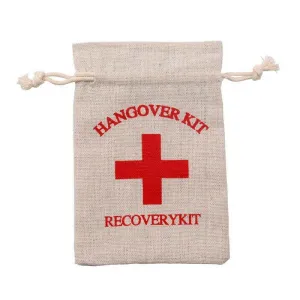 Linen Pouch 10PCS Hangover Recovery Kit Bags