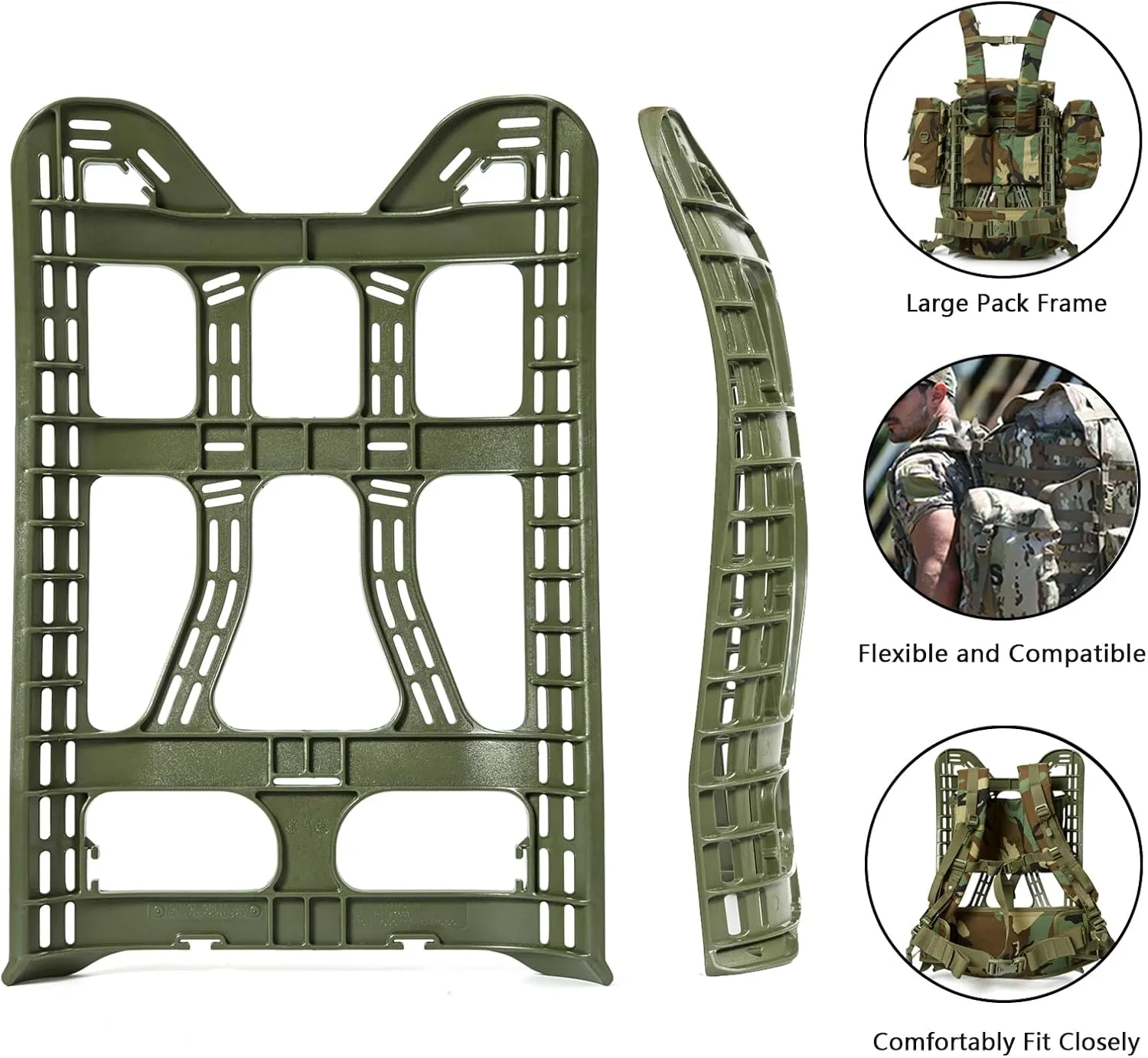 MT Military MOLLE 2 Large Rucksack with Frame, Army Tactical Backpack