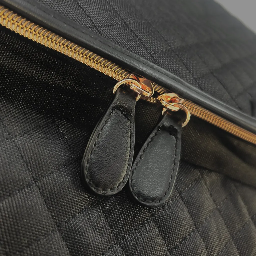 My Babiie Billie Faiers Quilted Backpack - Black