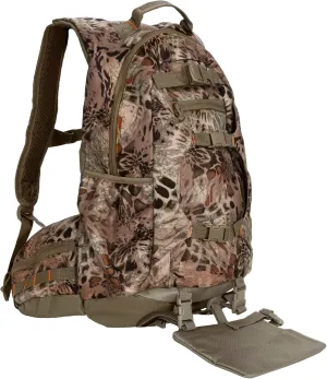 North Mountain Gear Camouflage Hunting Backpack Waterproof Bow and Rifle Compatible Hunting Bag (Prym1 Sand Storm)