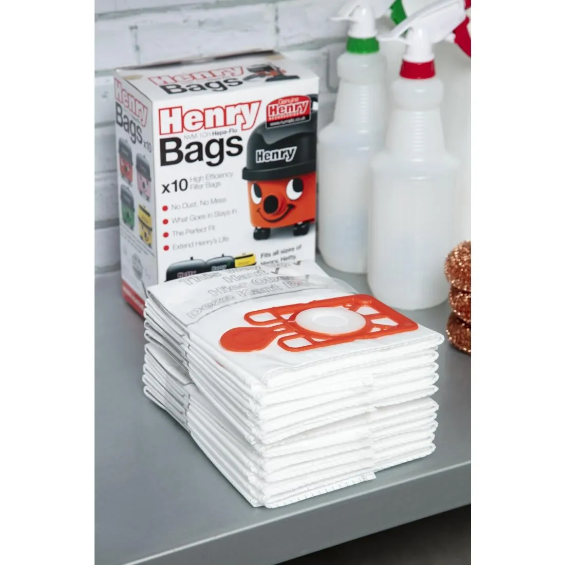 Numatic Henry Replacement Dust Bags (10 pack)