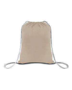 OAD Economy Sport Canvas Cinch Sack - OAD101