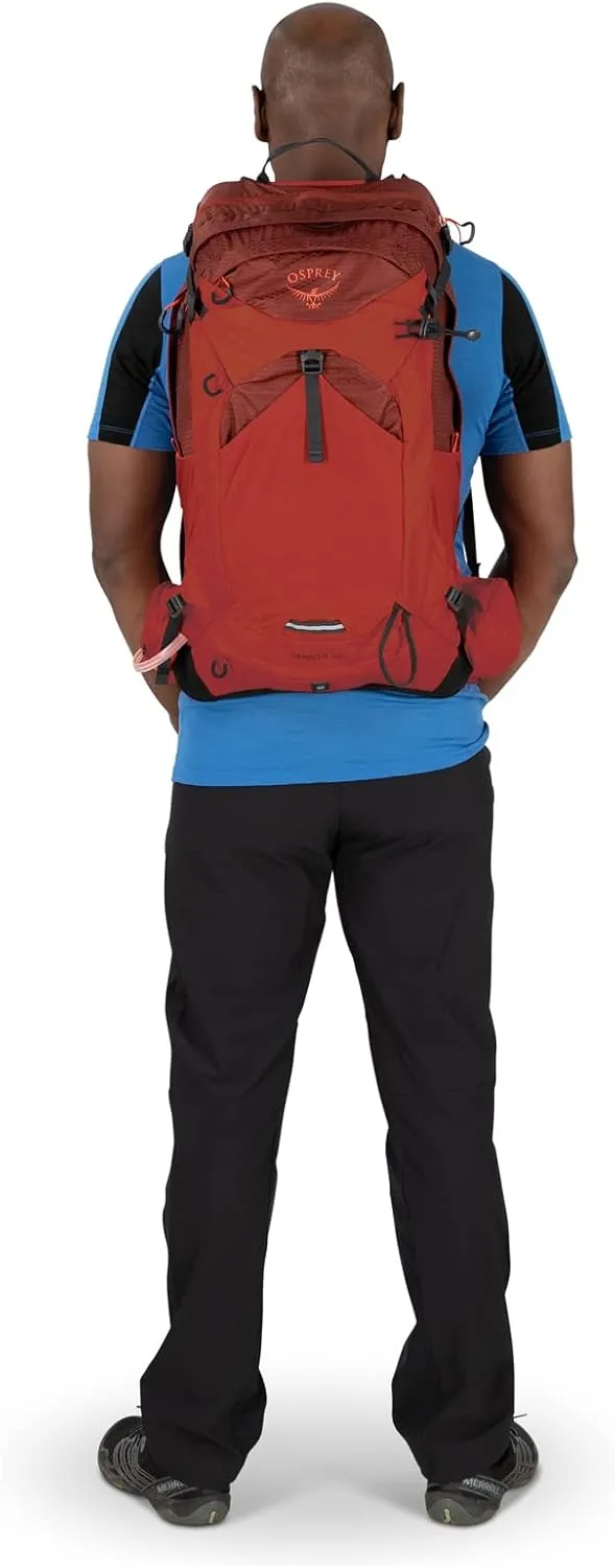Osprey Manta 24L Men's Hiking Backpack with Hydraulics Reservoir, Oak Leaf Orange, One Size