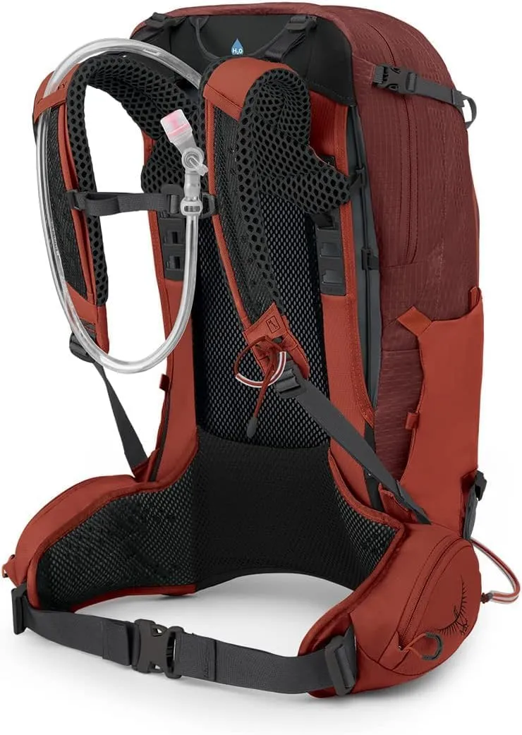 Osprey Manta 24L Men's Hiking Backpack with Hydraulics Reservoir, Oak Leaf Orange, One Size