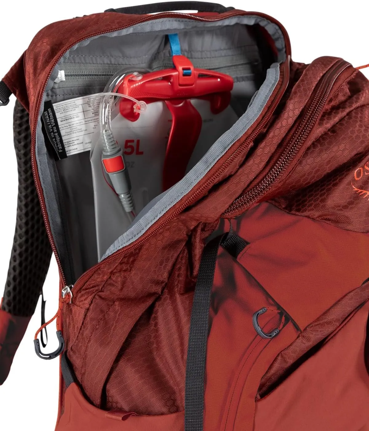Osprey Manta 24L Men's Hiking Backpack with Hydraulics Reservoir, Oak Leaf Orange, One Size