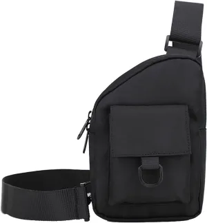 Ousawig Small Sling Backpack Mens Crossbody Bag Lightweight Chest Daypacks Shoulder Bag for Men Travel Hiking