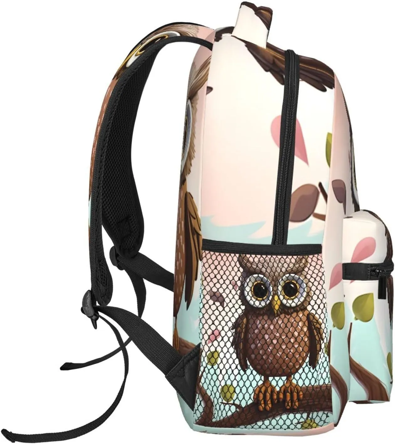 Owl Lover Backpack for Men Women Casual Daypack Laptop Backpack Computer Bag Travel Laptop Bag