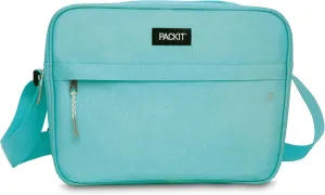 PackIt Freezable Zuma Can Cooler, Built with EcoFreeze Technology, Collapsible, Reusable, Zip Closure with Adjustable Shoulder Strap, Fits 15, 12 Oz Cans