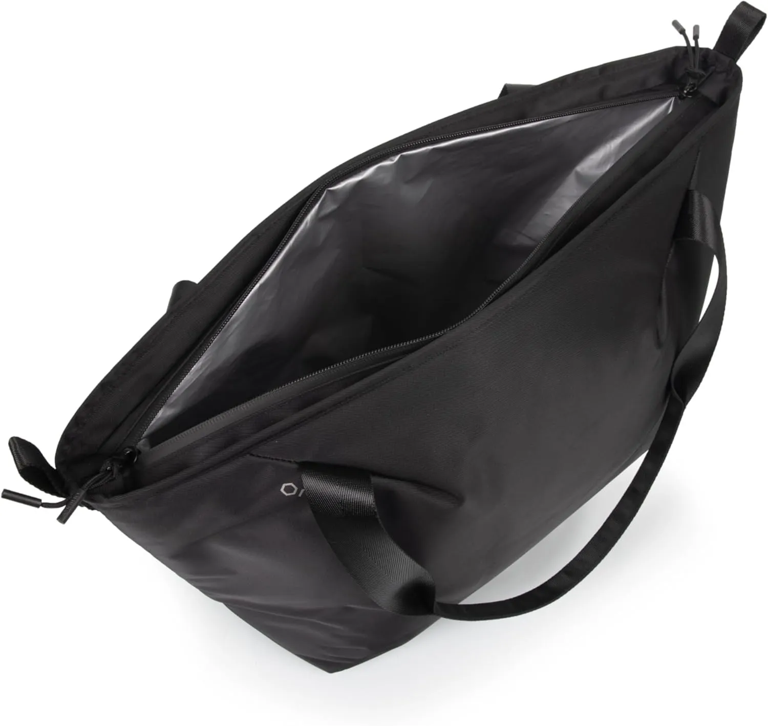 PICNIC TIME NHL Tarana Cooler Tote Bag made with Recycled Materials, Soft Cooler Tote Bag, Upcycled Picnic Cooler, (Carbon Black)