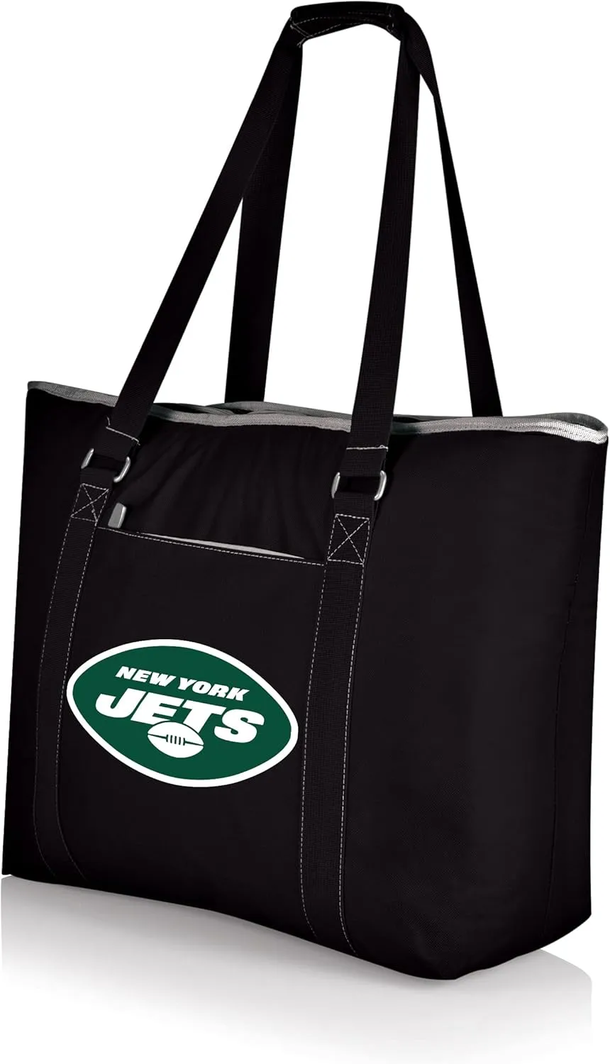 Picnic Time Tahoe XL Cooler Tote Bag, Black, 48 Can Capacity