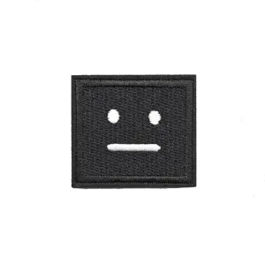 Poker Face Squares Patches