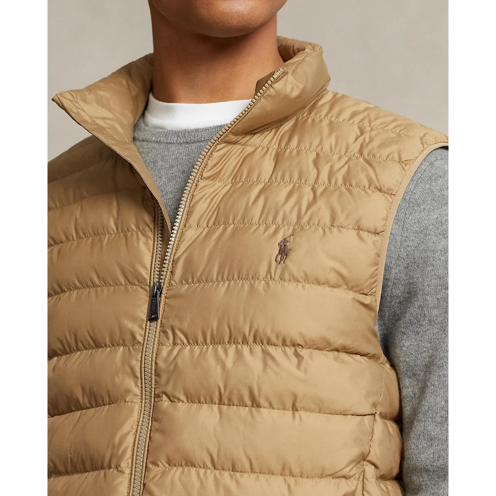 Polo Ralph Lauren - Packable Puffer Vest - Khaki