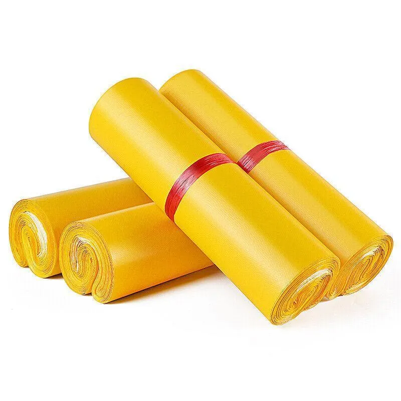 Poly Mailer Bags Mailing 100PCS 4Colours 5Sizes PE