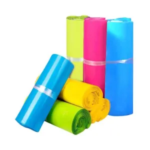 Poly Mailer Bags Mailing 100PCS 4Colours 5Sizes PE