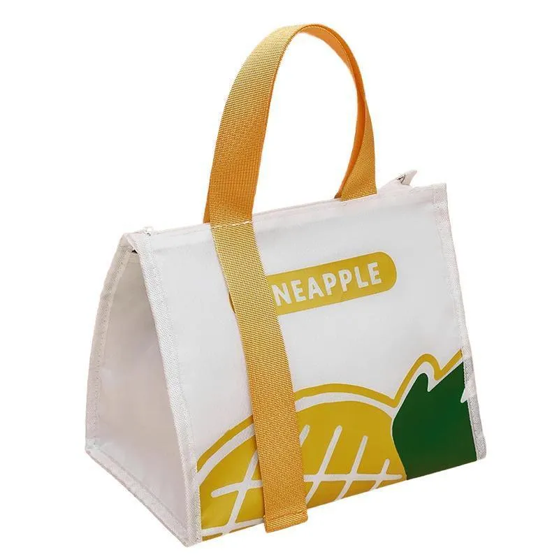 Portable Lunch Bag 1PC 5Colours Thermal Insulated