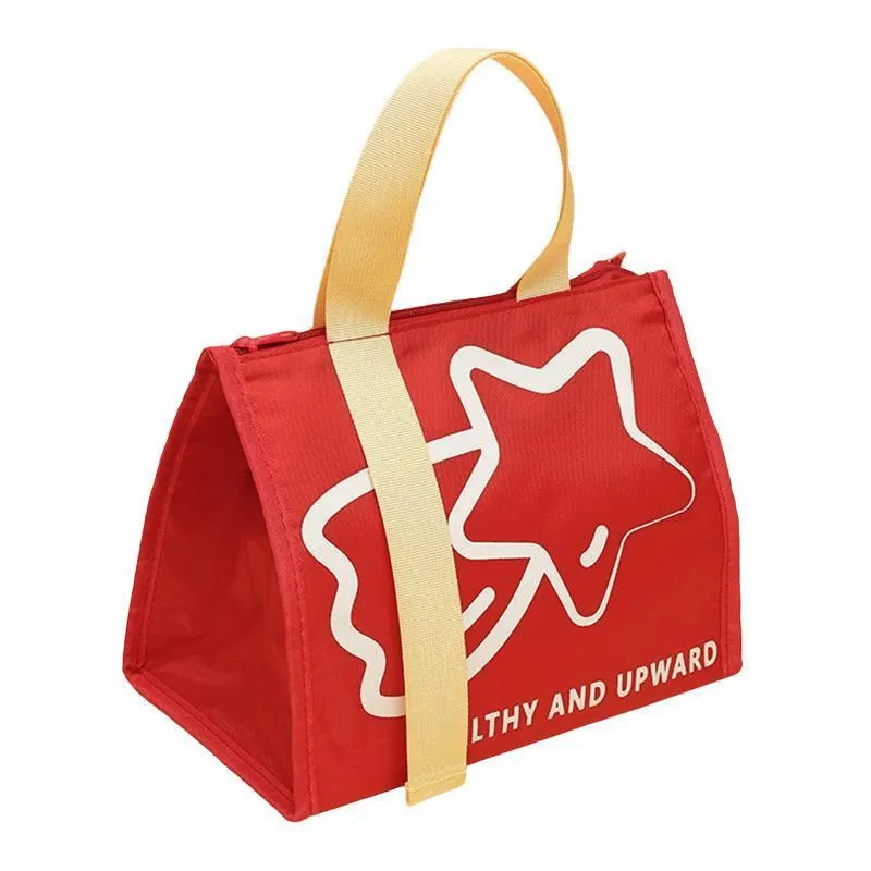 Portable Lunch Bag 1PC 5Colours Thermal Insulated