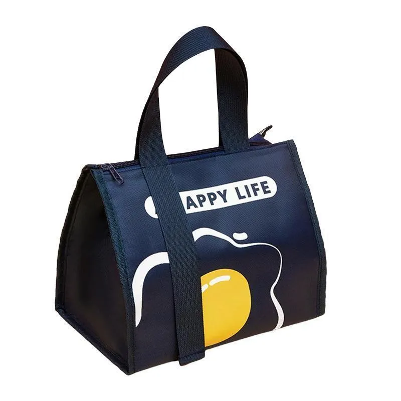 Portable Lunch Bag 1PC 5Colours Thermal Insulated