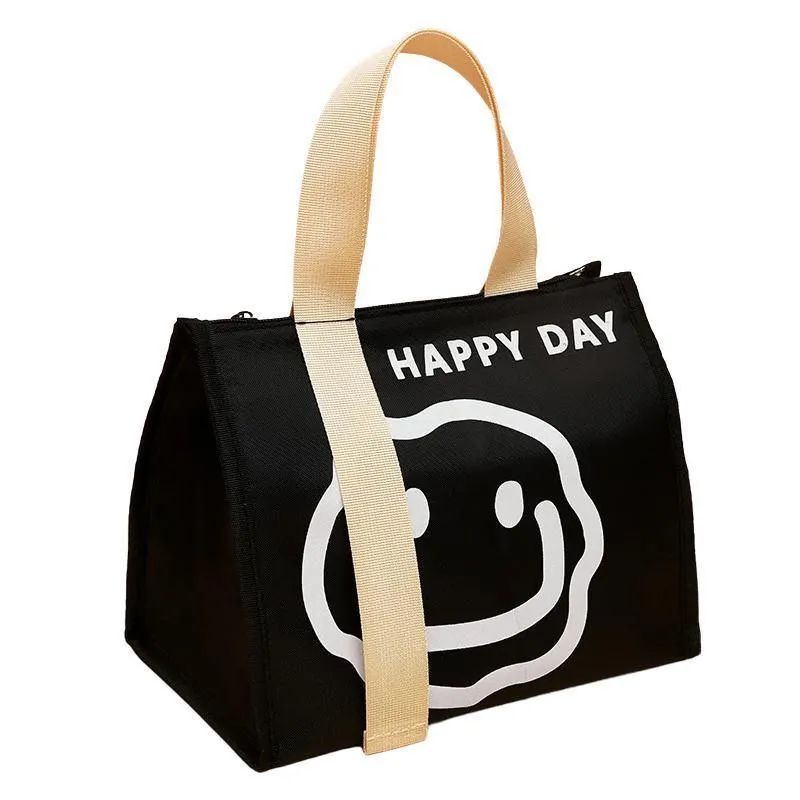 Portable Lunch Bag 1PC 5Colours Thermal Insulated