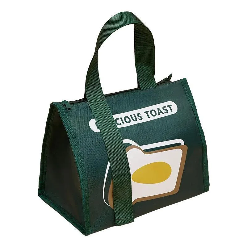 Portable Lunch Bag 1PC 5Colours Thermal Insulated